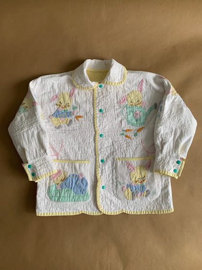 RTS Quilted Car coat | size 6-8yr