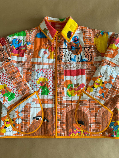 RTS Adult Quilted Reversible Chore Coat | size L