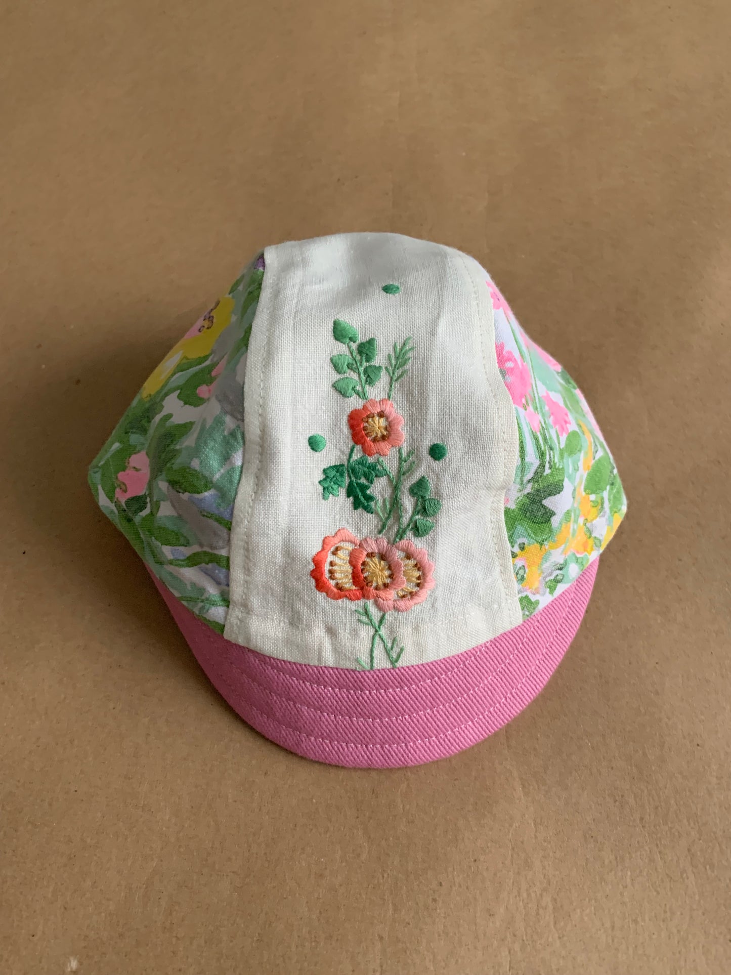 RTS | cycling style Brimmed Cap | 46-49cm baby size