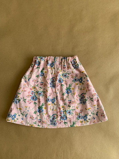 RTS | short sleeve short/jacket and skirt set | 7-8yr