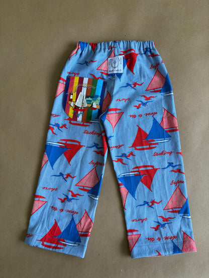 RTS | wide leg cotton Pants | 5yr