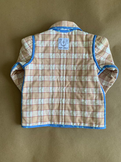 RTS | Quilted Chore coat | size 2-3yr