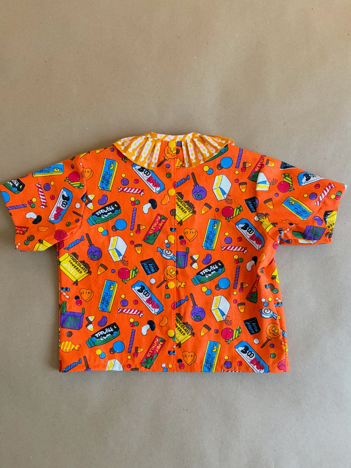 RTS ruffle collar tee | size 2-3yr