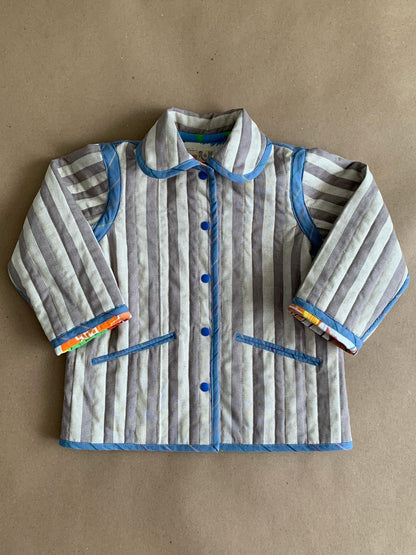 RTS | Quilted Chore coat | size 5-6yr