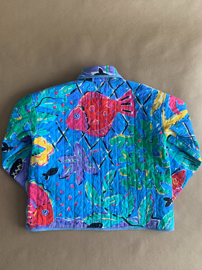Adult Quilted Reversible Chore Coat