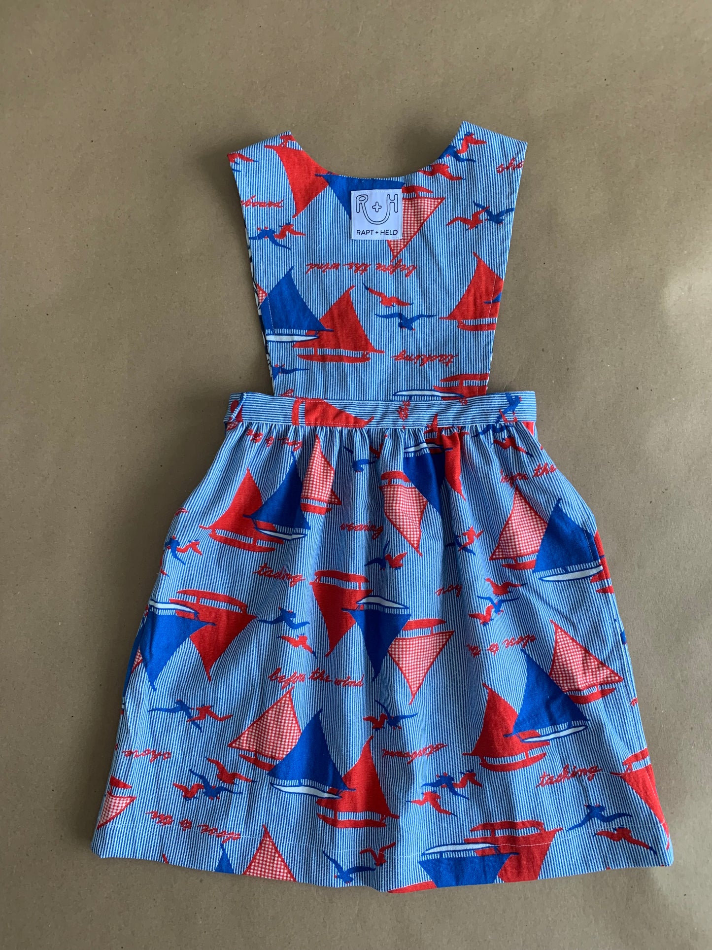 RTS | Pinafore Dress | size 5-6yr