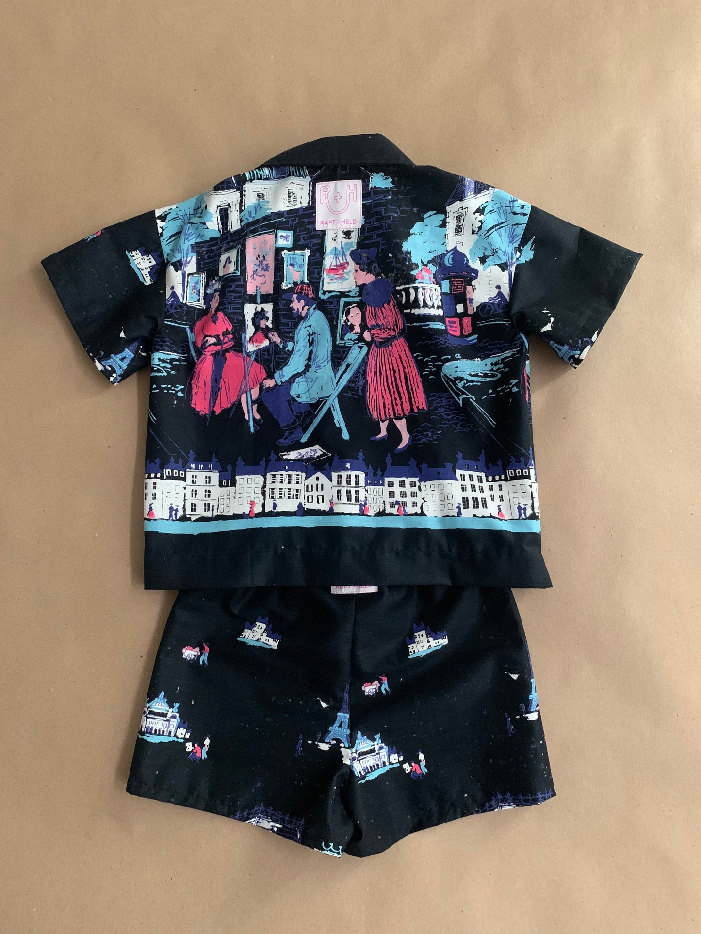 RTS cotton top and shorts set | 10yr
