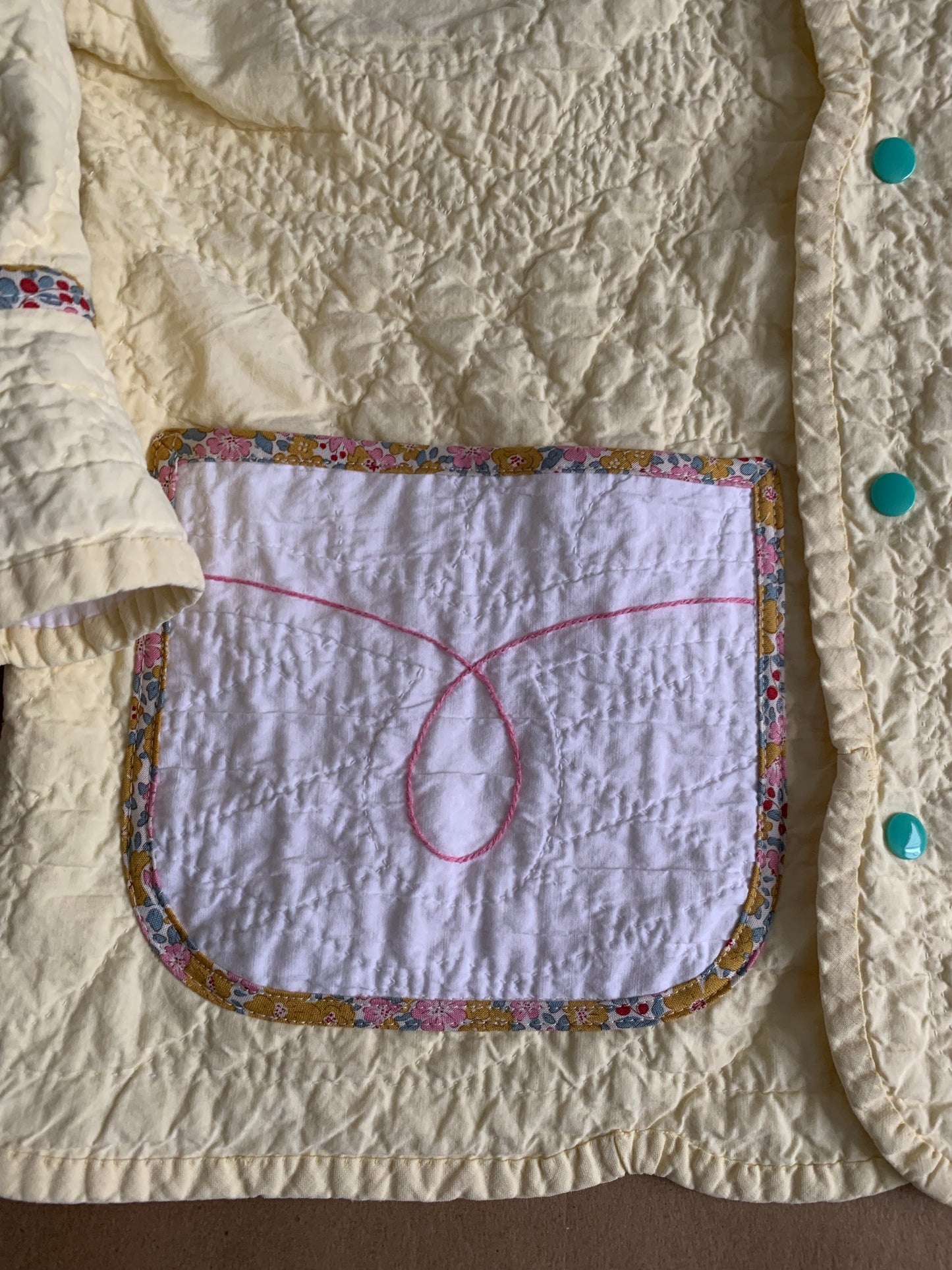 RTS Quilted Car coat | size 6-8yr