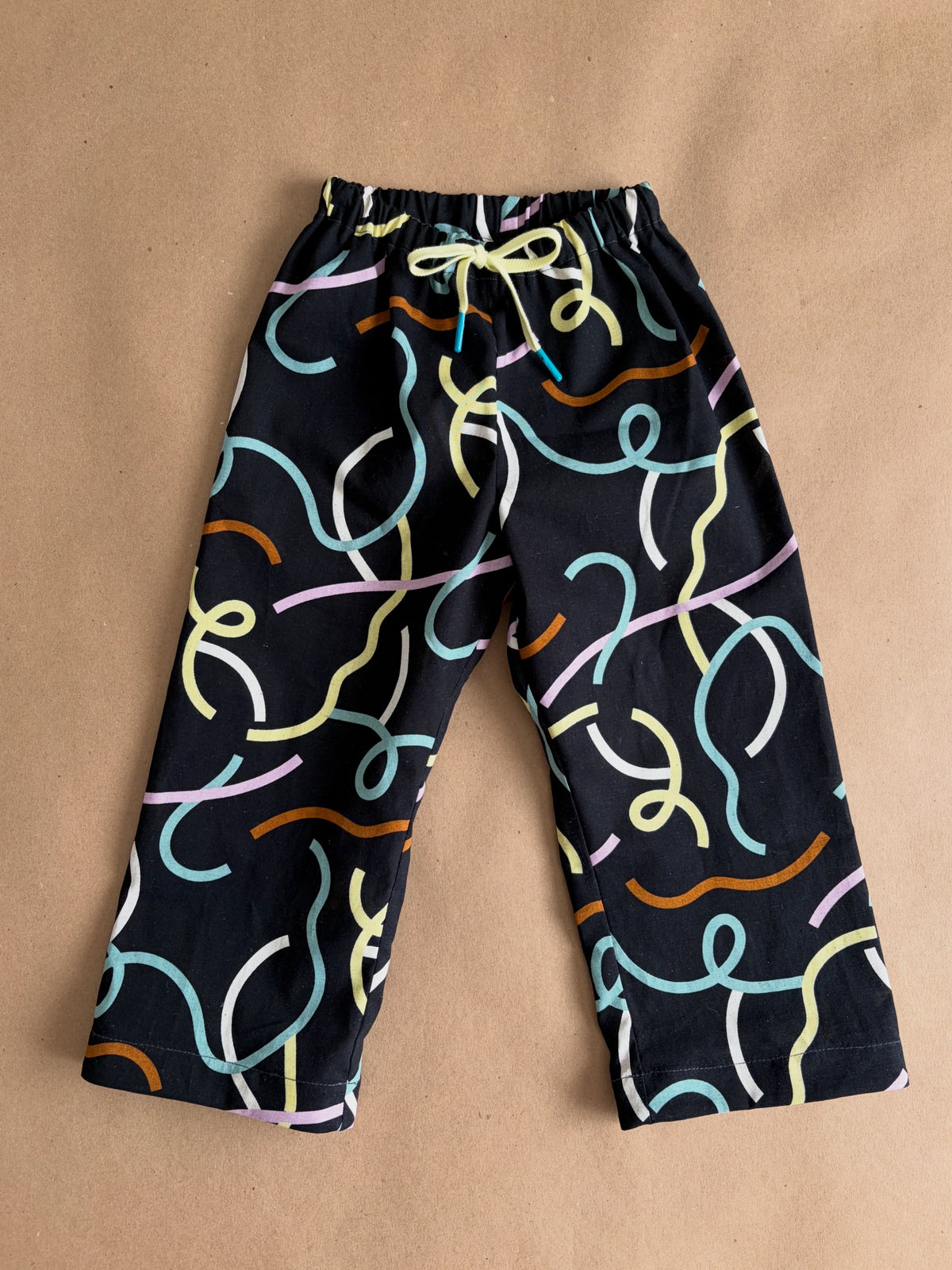 RTS | wide leg cotton/linen Pants | 3-4yr