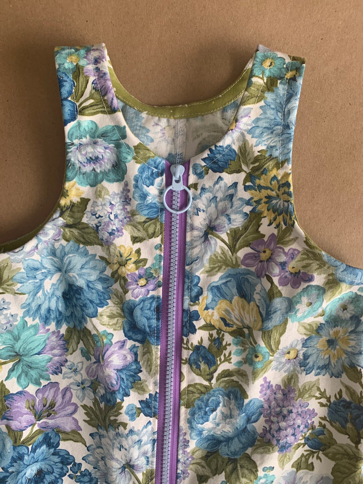 RTS | sleeveless floral jumpsuit | size 4yr