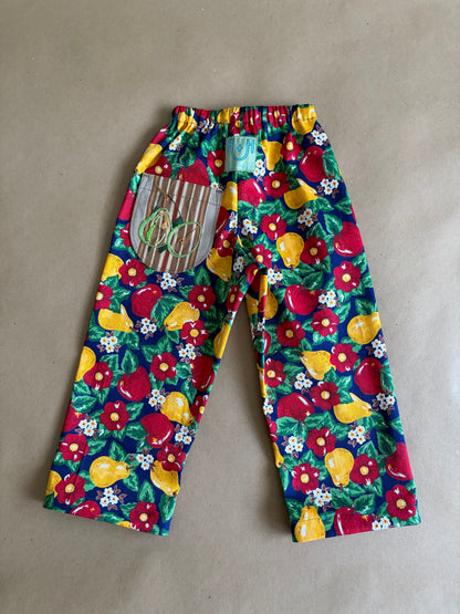 RTS | wide leg cotton Pants | 4yr