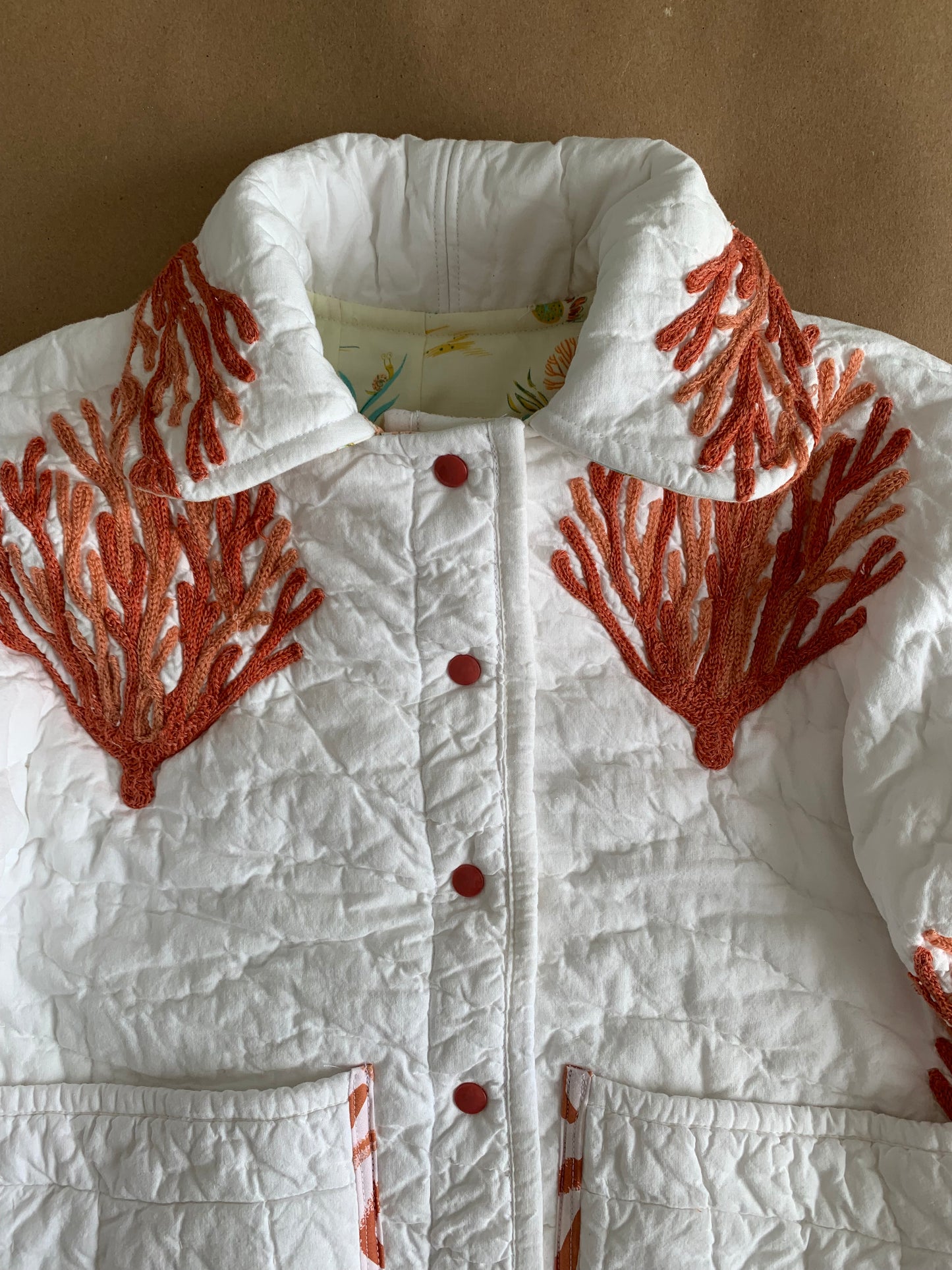 RTS Quilted Chore coat | size 6-7yr