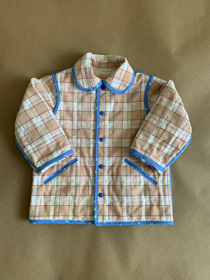 RTS | Quilted Chore coat | size 2-3yr