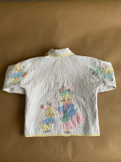 RTS Quilted Car coat | size 6-8yr