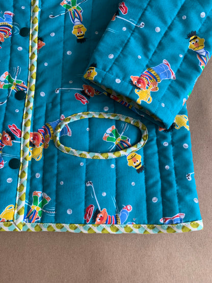 RTS | Quilted Chore coat | size 5-6yr