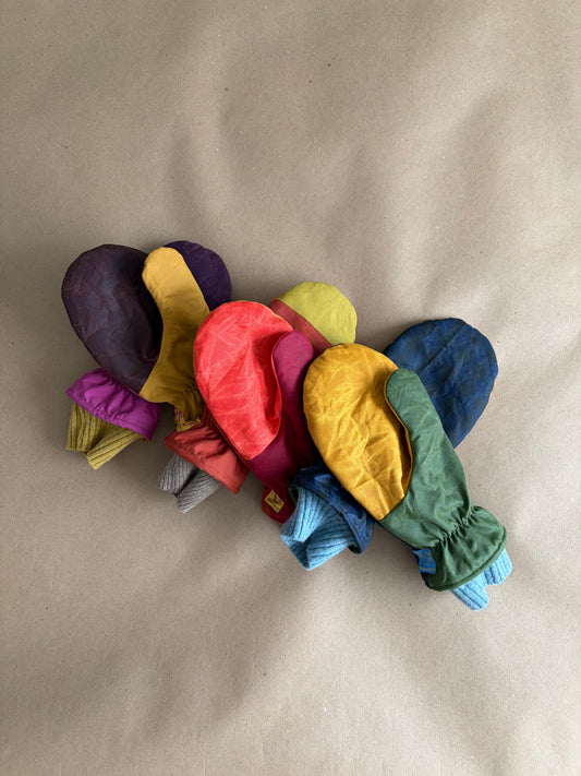 Waxed Canvas Mittens
