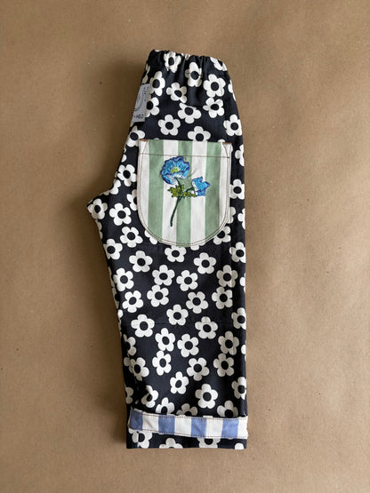RTS | wide leg cotton Pants | 2yr
