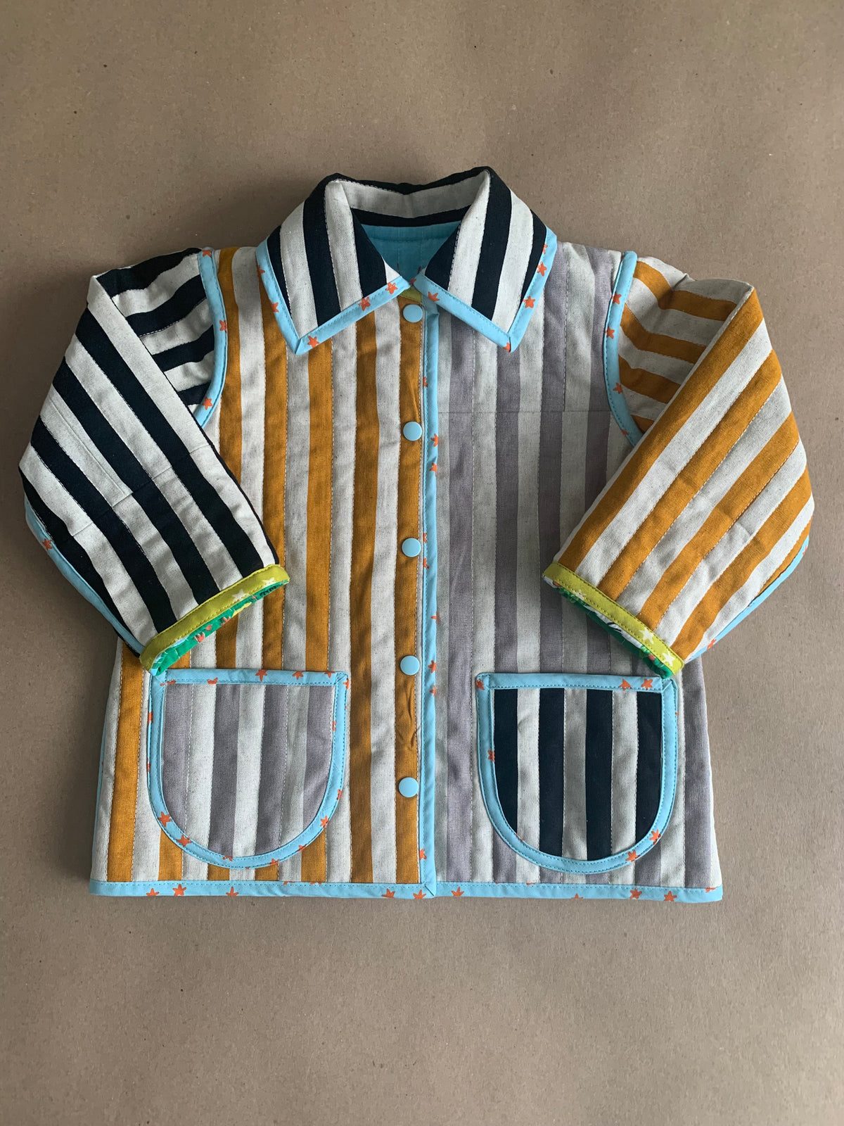 Quilted Reversible Chore Coat