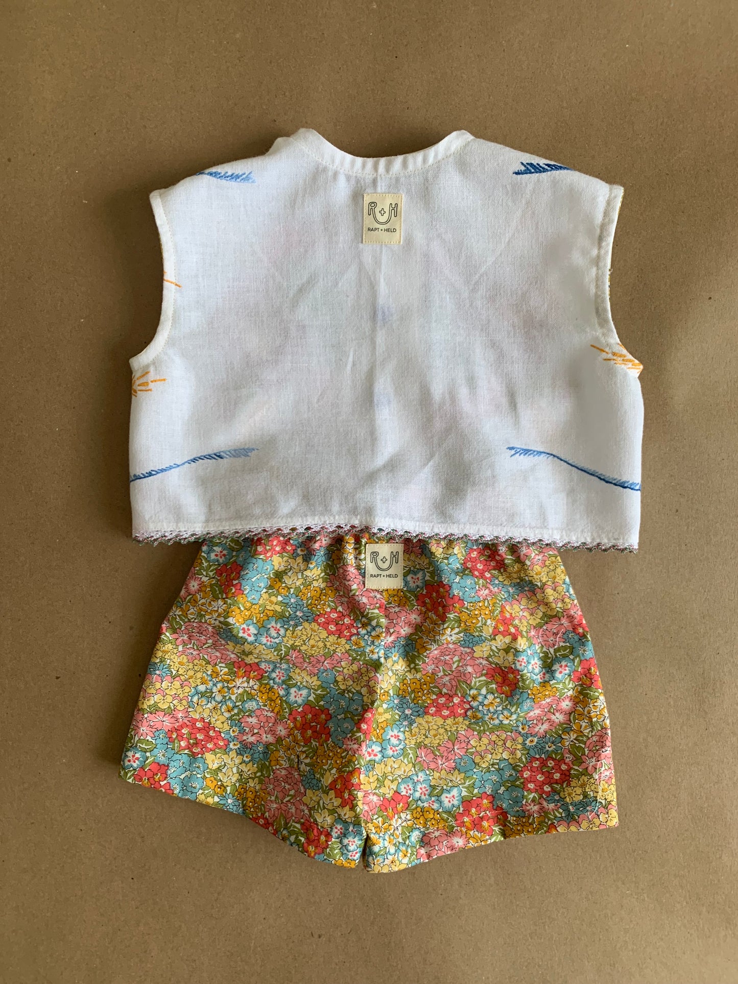 RTS | Two Piece floral Set | size 1-2yr