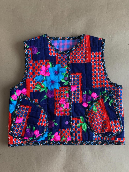 RTS Boxy Quilted Vest | size 6-8yr