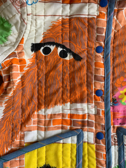 RTS | Quilted Chore coat | size 5-6yr