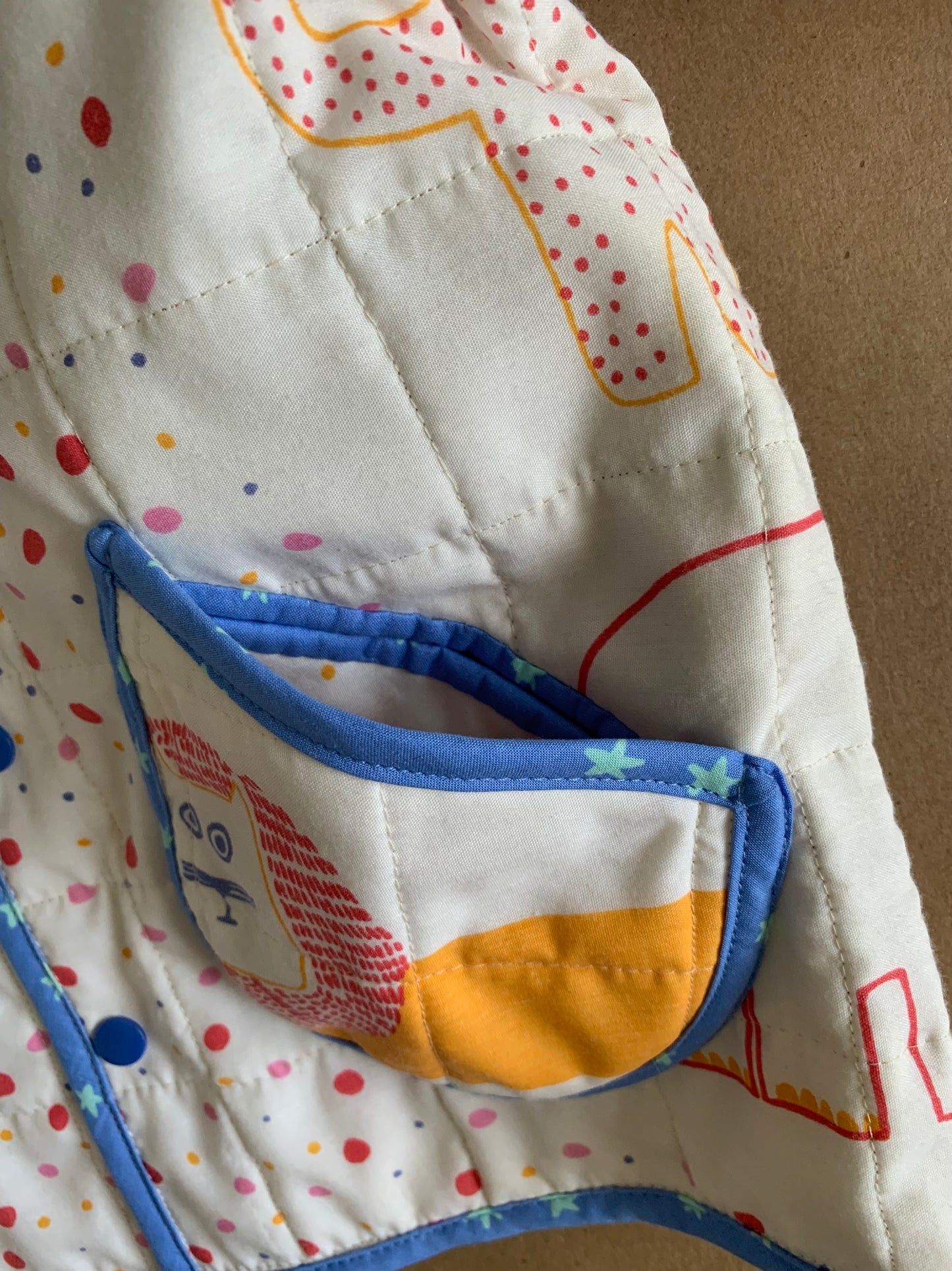 RTS | Quilted Chore coat | size 2-3yr
