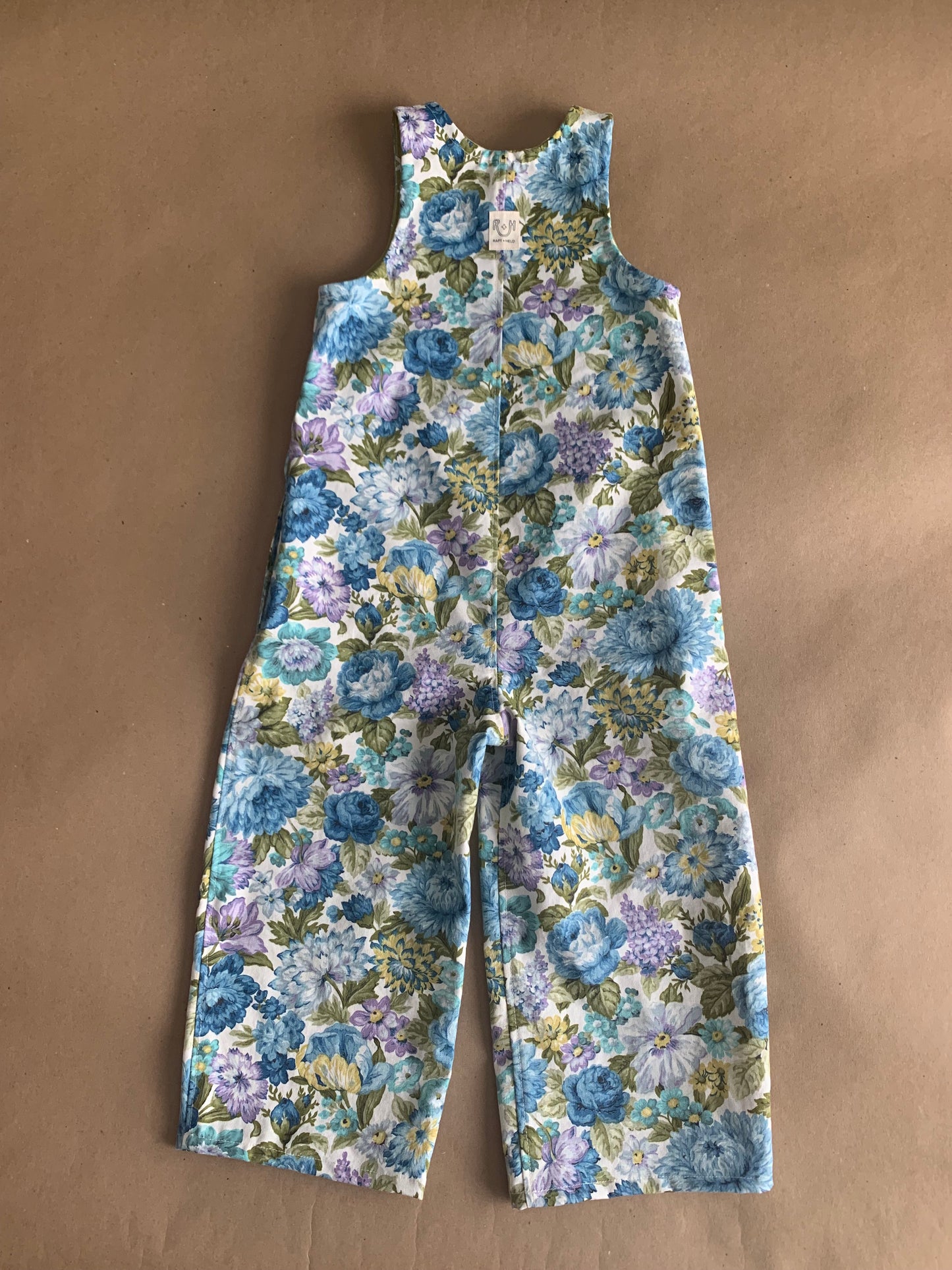 RTS | sleeveless floral jumpsuit | size 4yr