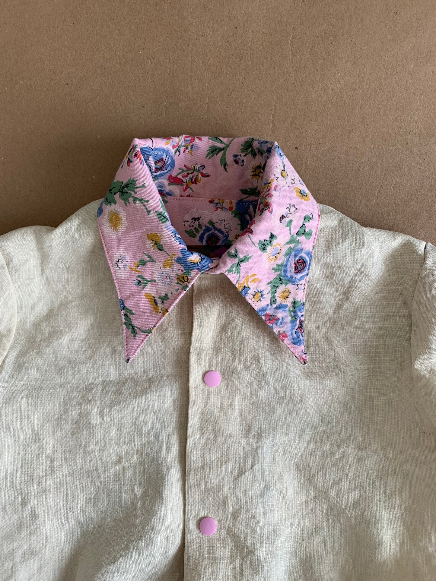 RTS | short sleeve short/jacket and skirt set | 7-8yr