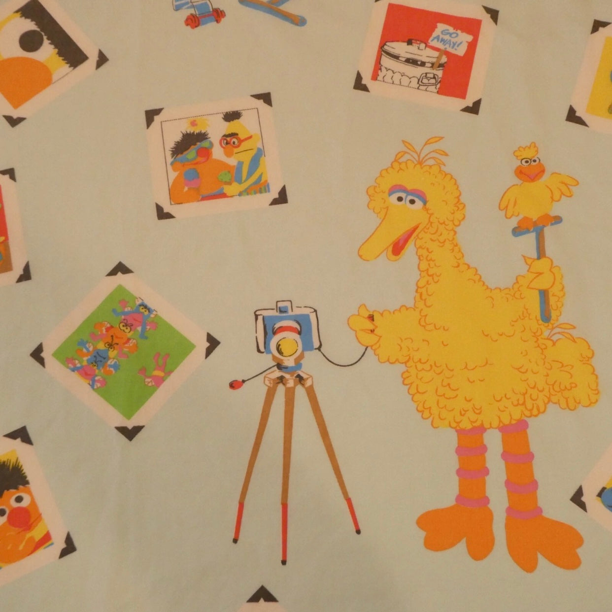 Made to Order | Quilted Chore coat | Sesame Street photography print