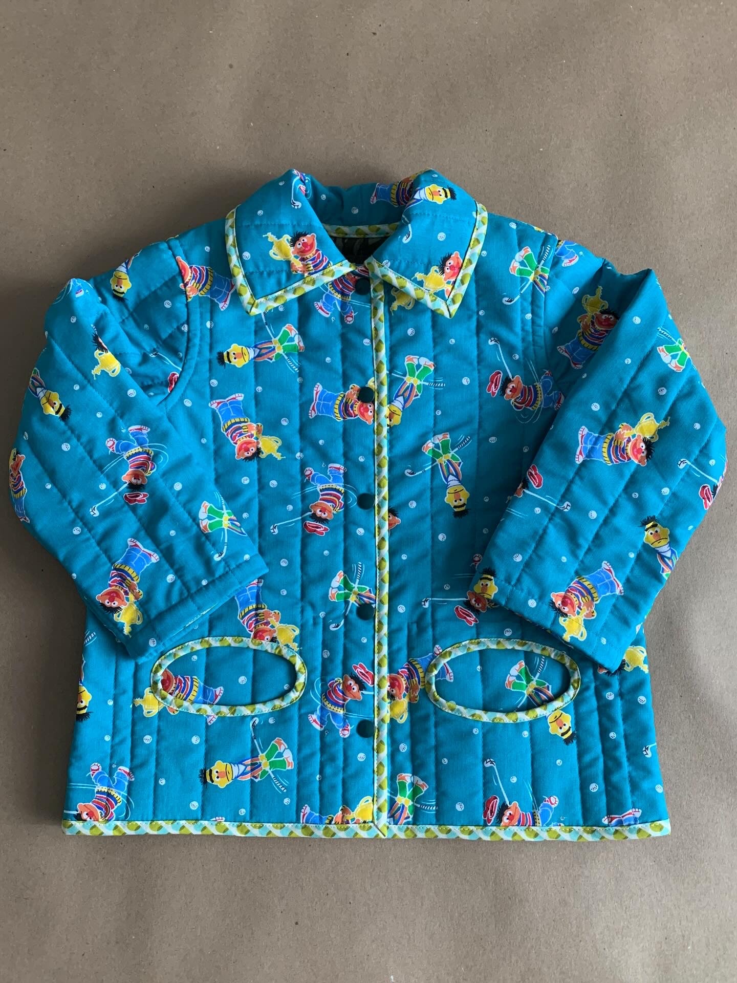 RTS | Quilted Chore coat | size 5-6yr