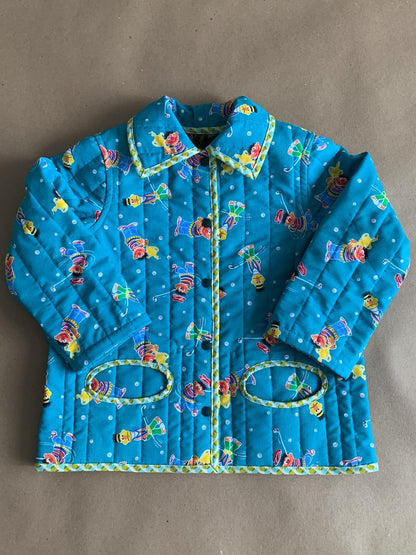 RTS | Quilted Chore coat | size 5-6yr