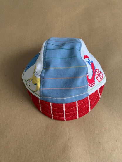 RTS | cycling style Brimmed Cap | 53-56cm small size