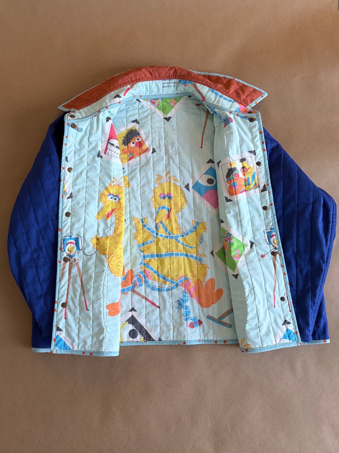 Adult Quilted Reversible Chore Coat