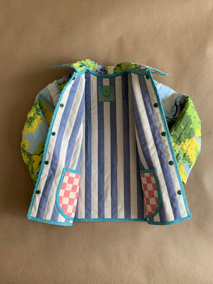 RTS | Quilted Chore coat | size 4-5yr