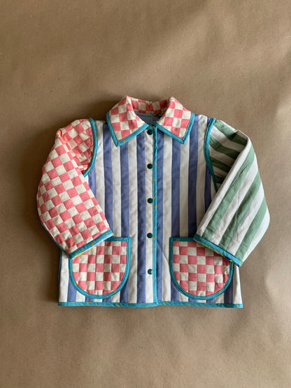 Quilted Reversible Chore Coat