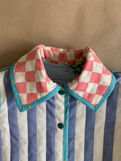 RTS | Quilted Chore coat | size 4-5yr