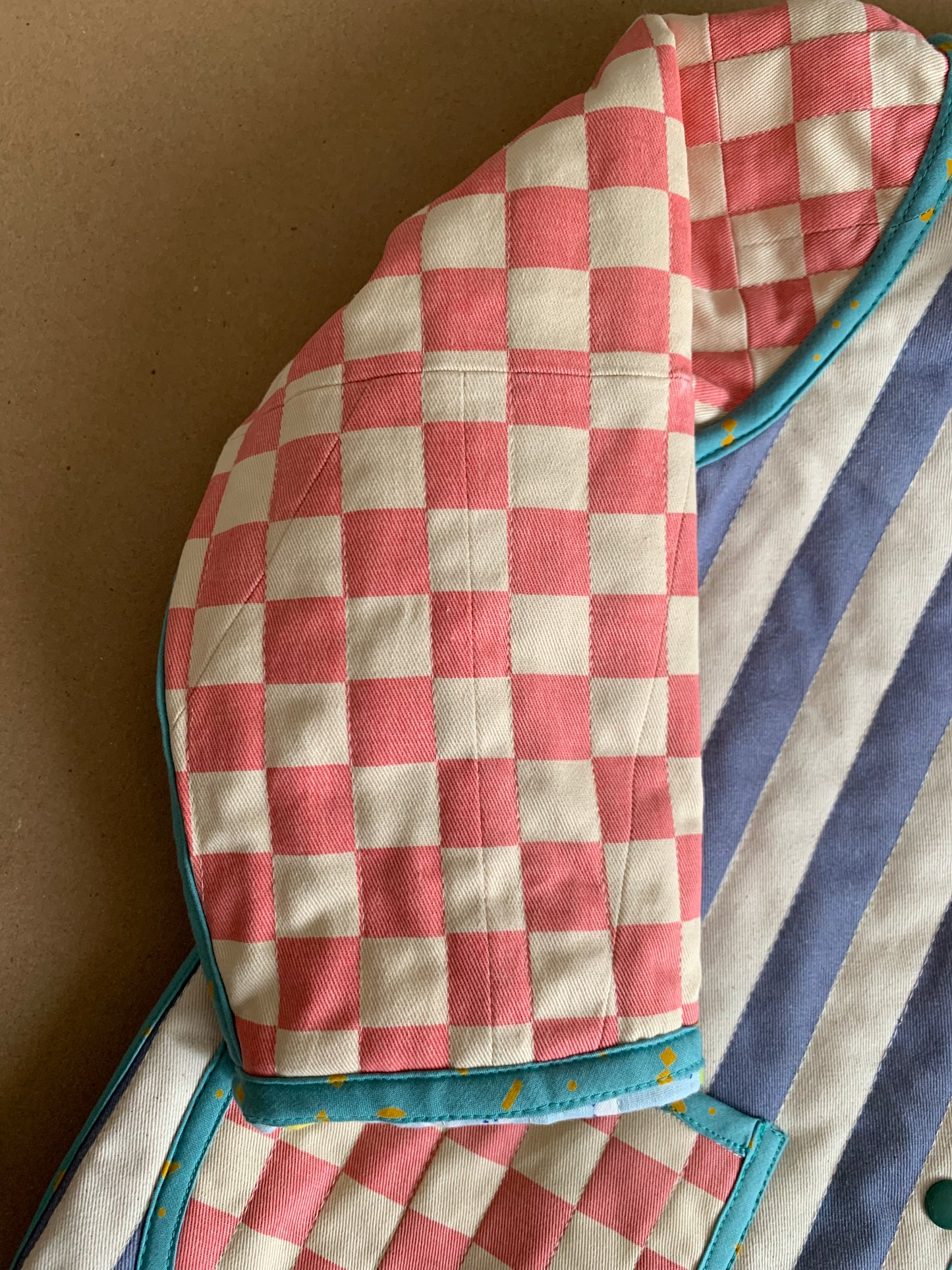 RTS | Quilted Chore coat | size 4-5yr