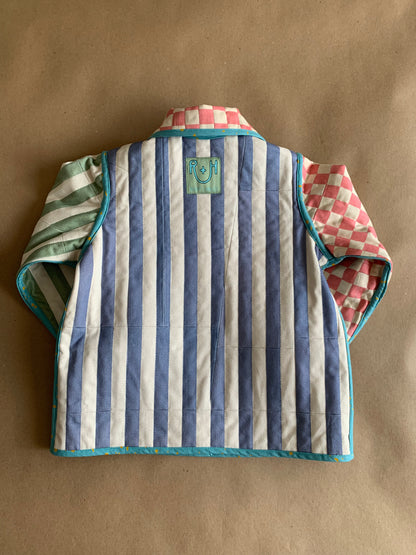 RTS | Quilted Chore coat | size 4-5yr