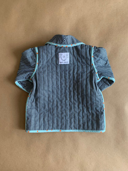 RTS | Quilted Chore coat | size 2-3yr