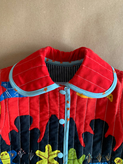 RTS | Quilted Chore coat | size 2-3yr