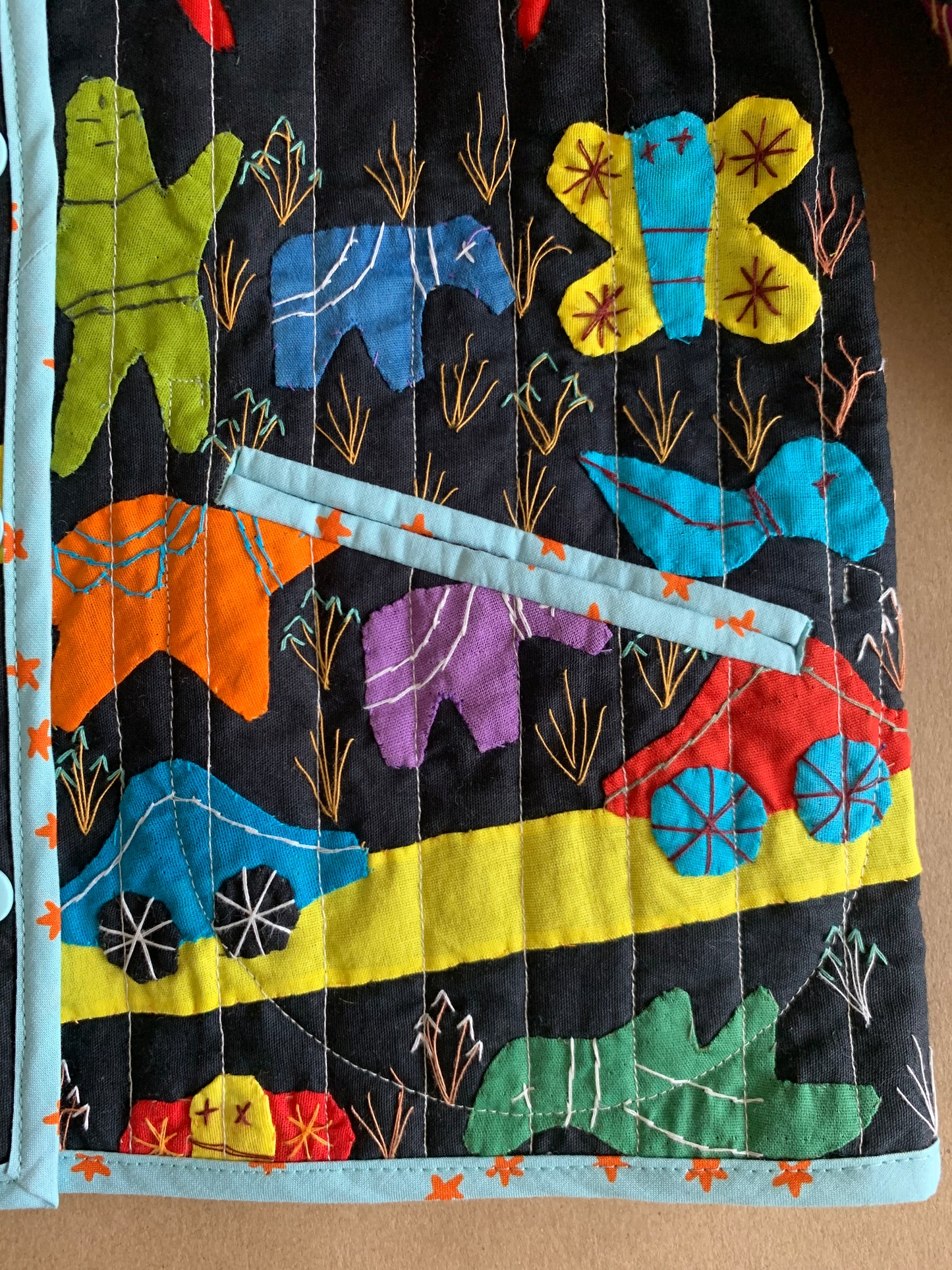 RTS | Quilted Chore coat | size 2-3yr