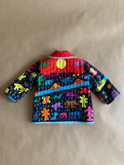 RTS | Quilted Chore coat | size 2-3yr