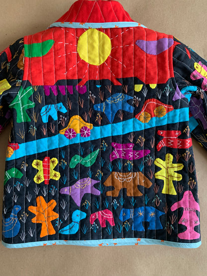 RTS | Quilted Chore coat | size 2-3yr