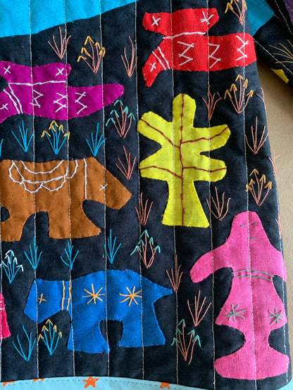 RTS | Quilted Chore coat | size 2-3yr