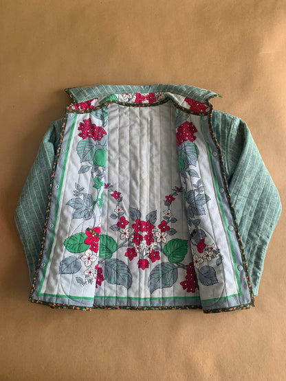 Adult Quilted Reversible Chore Coat