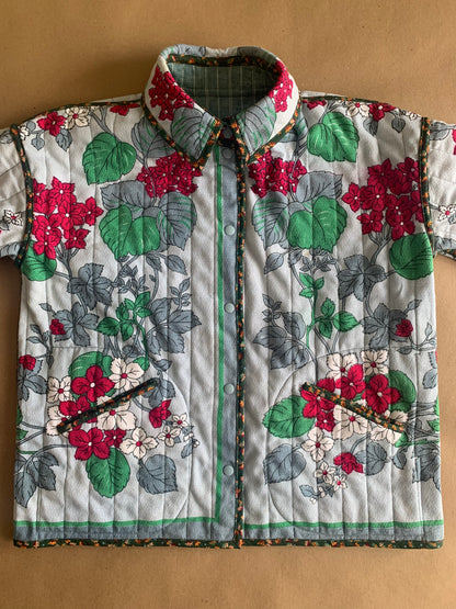RTS Adult Quilted Reversible Chore Coat | size S