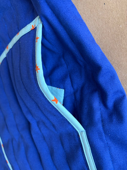 Adult Quilted Reversible Chore Coat