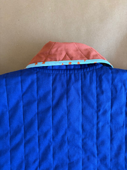 RTS Adult Quilted Reversible Chore Coat | size XXL