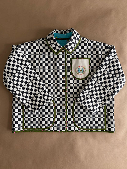RTS Adult Quilted Reversible Chore Coat | size XL