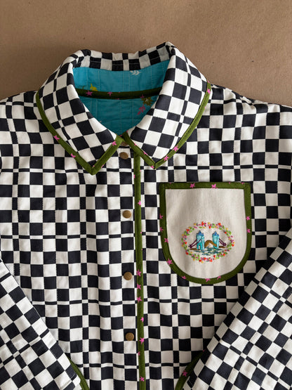 RTS Adult Quilted Reversible Chore Coat | size XL